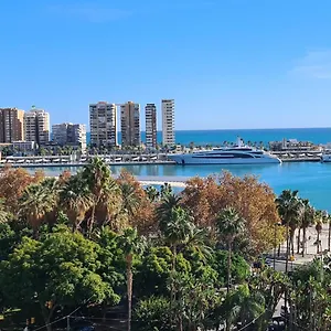 Penthouse With Solarium In The Center Of Malaga-atico Con Solarium En El Centro De Apartment Málaga